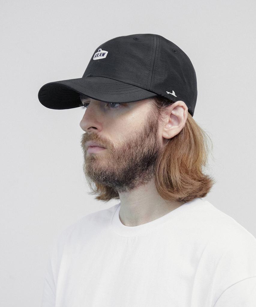 Akau Oversized Metallic Ball Cap (Black)