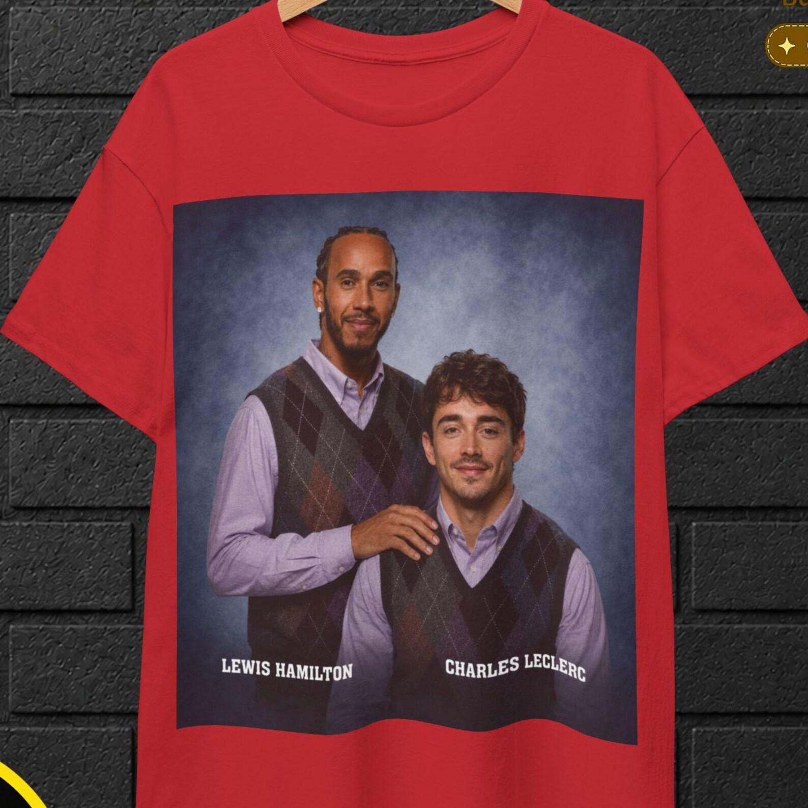 Lewis Hamilton Leclerc Step Brothers Shirt,Rossa Victory Racing Tee,Formula Motorsport Gift 3XL
