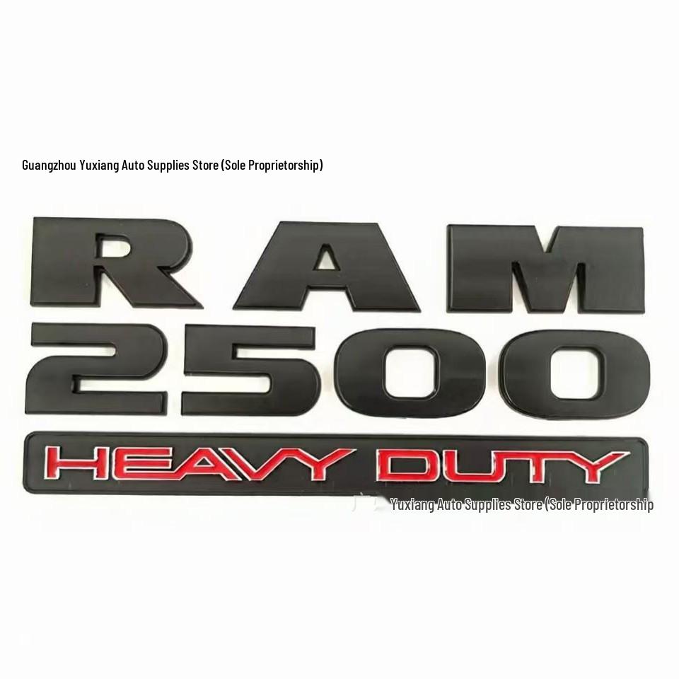 Passend für Dodge RAM 1500/2500/3500 Heavy Duty Emblem Seitenkotflügel Aufkleber