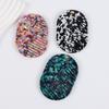 Anti-Static Folding Hair Brush Mini Acetate Makeup Mirror Portable 2-in-1 Comb Mirror  Student Use