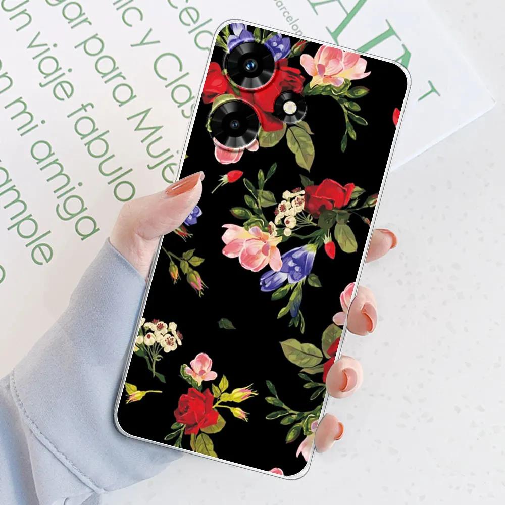 For Infinix Hot 30 Case Cover For Infinix Hot 30i 30i NFC Clear Soft Silicone Protect Phone Case For Infinix Hot 30 Play Coque