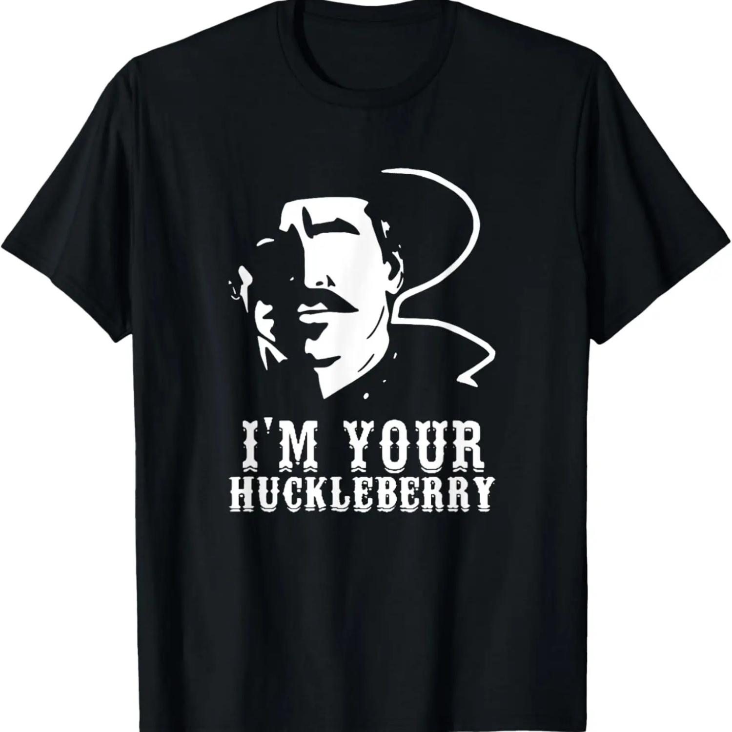 

I m your huckleberry for men and women, i m your huckleberry T-Shirt S чёрный