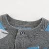 Fashion Children's Cardigan Boy's Knitted Sweater Baby Sweater Coat