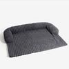 winterWashable Plush Pet Sofa Bed for Cats and Small Dogs Removable Cozy Cat Nest Universal Soft Couch Kennel Indoor Use