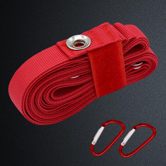 Nylon Extension Cord Good Load-bearing Wear Resistant Fasten Tape Design Easy To Install with Holes Multifunction Camping Nylon Extension Cord Rope