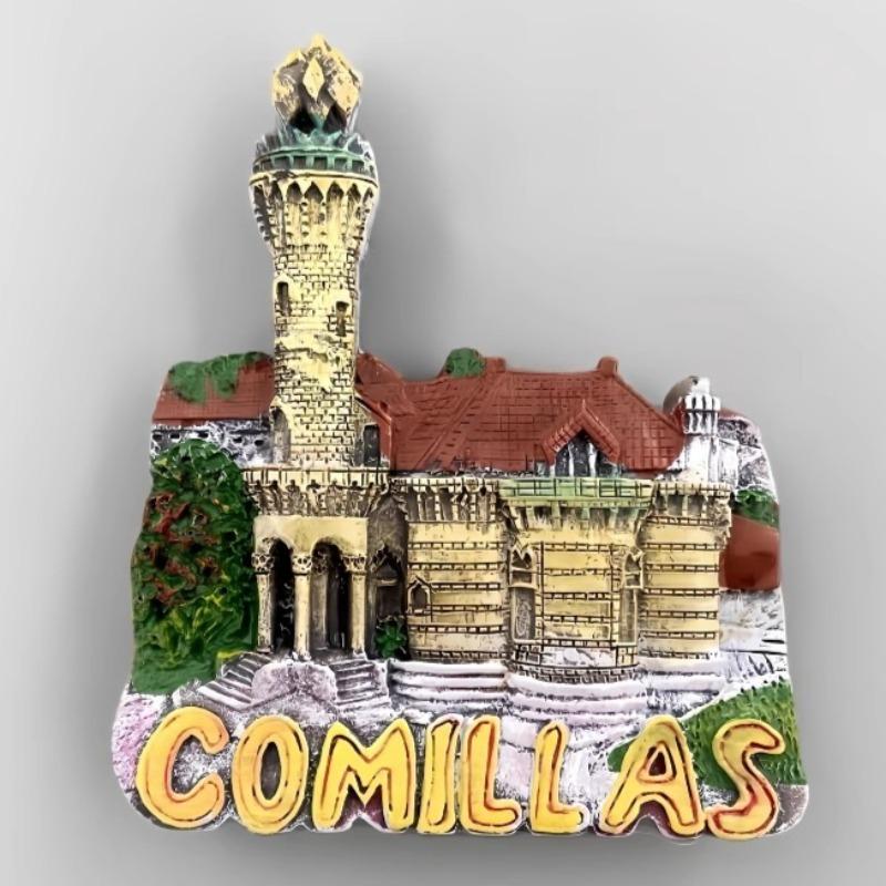 Spanien Souvenirs Casa Batlló CASA MILÀ Kühlschrankmagnete Burgos Comillas Villa Quijano-El Capricho Kühlschrankaufkleber Hochzeitsgeschenke