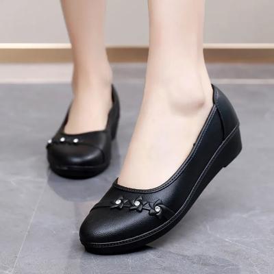 Sapatos femininas weibliche mode süße frühling anti skid slip auf anti skid flache müßiggänger frauen casual komfort arbeit schuhe ba123