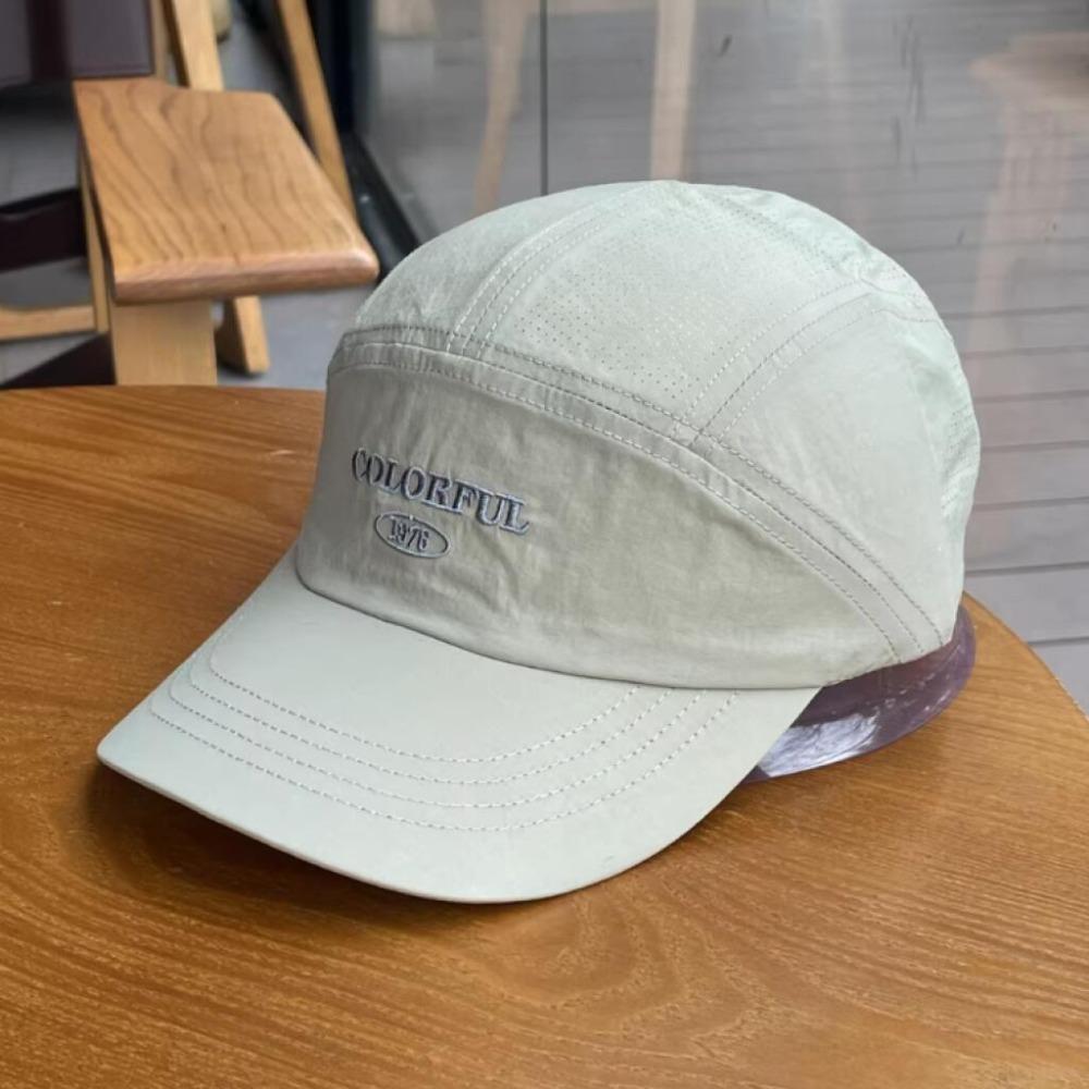 

Unisex Lightweight Nylon Mesh Hat Quick Dry Five Panel Outdoor Sports Running Cap for Camping Hiking Travel хаки