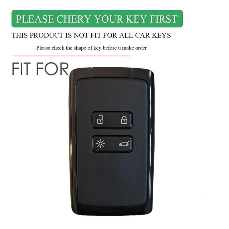 Silicone Car Key Case Cover Shell For Dacia Logan Sandero Duster Lodgy Spring Jogger For Renault Captur Kadjar Koleos