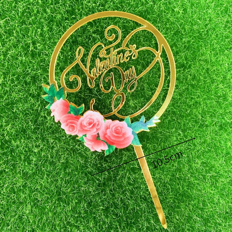 1-7pcs New Forest Animal Cake Card Inserts Christmas Santa Birthday Cake Banners Cake Decorating Inserts Cupcake Inserts