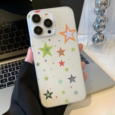 Etui na telefony komórkowe iPhone 11 13 15 Pro Max 12 14 Pro Max Etui iPhone 16 15 Plus 13 Pro 12 Mroźna tekstura Malowane kwiaty z kreskówek