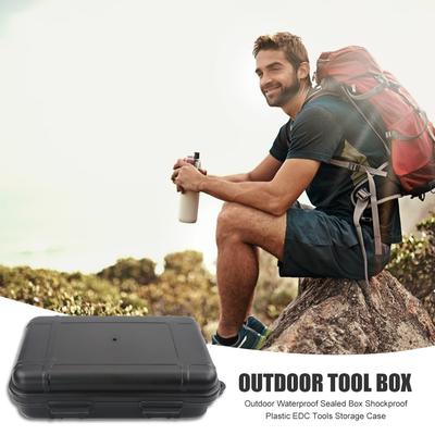 Waterproof Boxes Outdoor EDC Sealed Containers Shockproof Airtight Case Holder Dustproof Survival Organizer