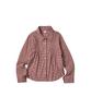 COMONINOZ W Autumn Pintuck Shirt [Red]