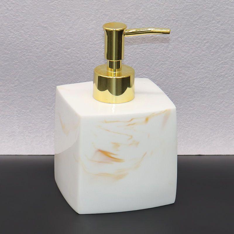 Europäisches Hotel Badezimmer Handdesinfektionsmittel Flasche Shampoo Duschgel Spenderflasche Aufdrückbarer Seifenspender Badezimmerzubehör