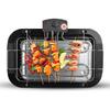 2000W Small Portable Electric Baking Plate Household Electric Barbecue Grill Outdoor BBQ Barbecue Machine