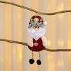 Cloth Snowman Tree Pendant Elk Christmas Decoration Creative Merry Christmas Ornament  Xmas Gift