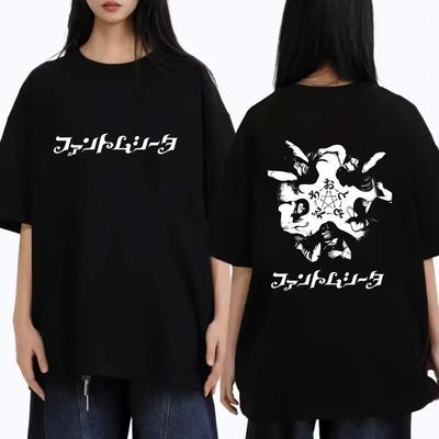 Sängerin Ado Hibana Welttournee 2025 T-Shirt Herren Damen Y2k Japanischer Stil T-Shirt Tops Sommer Unisex Mode Übergroße Streetwear