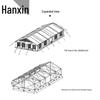 Hengxin 2006 Large 72sqm Outdoor Event Tent