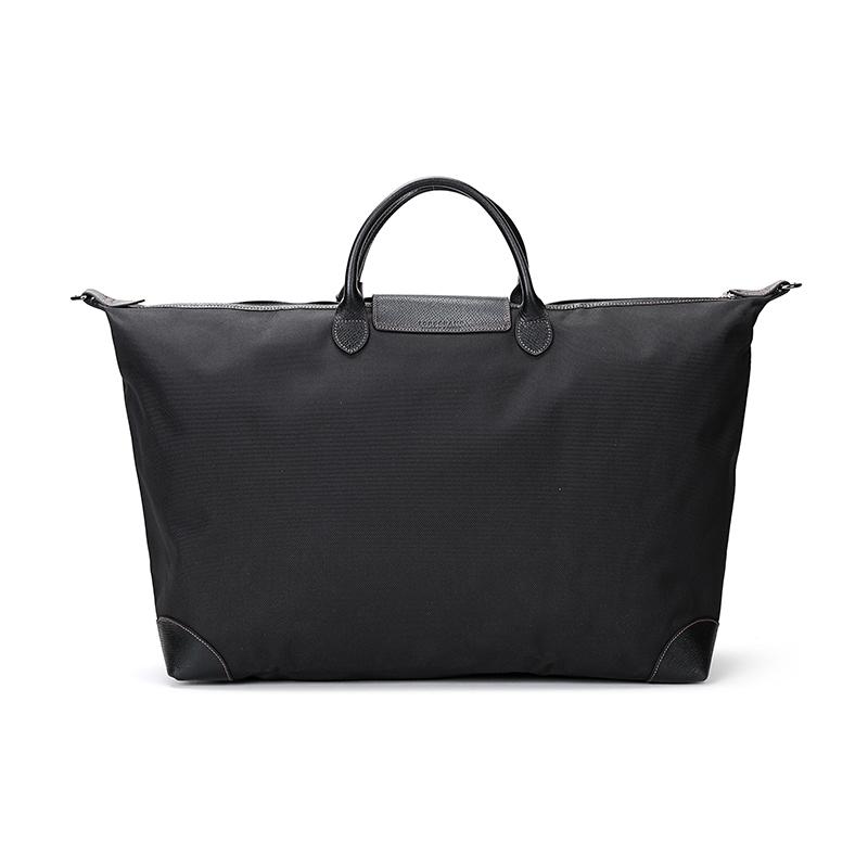 Longchamp Boxford 54 Large Capacity Foldable Tote Shoulder Travel Bag Unisex bags Black 1625080001
