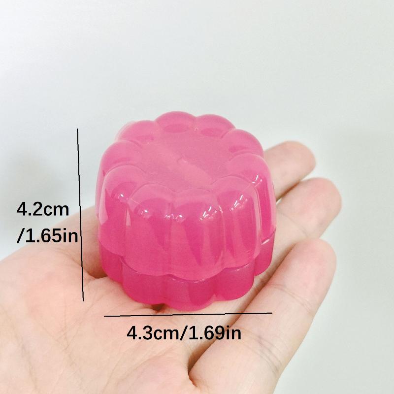 

4g PP Face Cream Box Lip Balm Box With Silicone Spoon Refillable Bottles Mini Cosmetic Empty Jar Pots Makeup Skincare Container