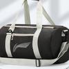 Li Ning EVA With Polyester Gym Bag Medium Unisex Gray/White Color LNBT756-1