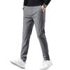 ROOKMZU Herren Winterhose mit Fleece-Futter, Dick, Stretch, Slim Fit, Winddicht und Extra Warm, Perfekt für Golf und Winterbekleidung.