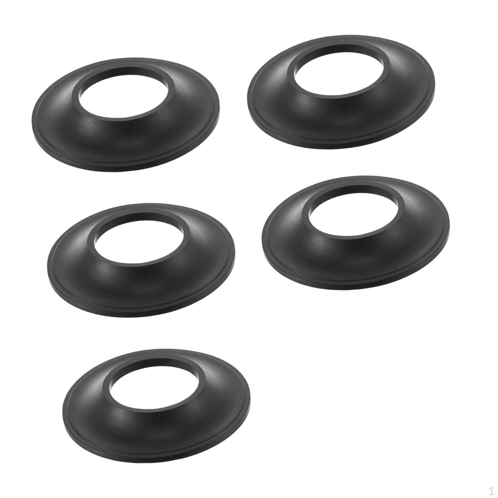 

5Pcs Tub Stopper Gaskets for Drain Assemblies Rubber Seal Washers Repair Leakproof Home