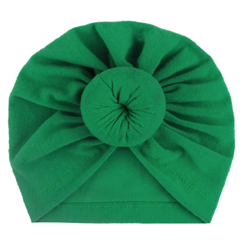 New Baby Products Children's Headscarf Hat Baby Solid Color Knotted Indian Pullover Hat Dome