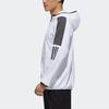 Adidas Jackets Men's White Hooded Moderate Pilot DV0941
