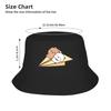 Retro DesignPanda Bear And Brownie True Love Bucket Hat BUBU DUDU Couple Street Style FisherUnisex Caps For Unisex Casual Sun Hats