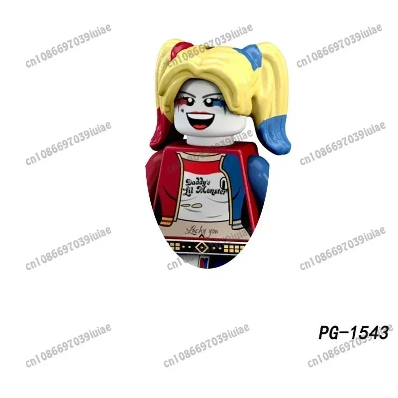 BEAST KINGDOM Superheld Clown Ivy Batman Harley Quinn Catwoman Robin Bausteine Zeichentrickfigur Baustein Junge Geburtstag