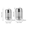 2Pcs Stainless Steel Tea Ball Infuser Loose-leaf Stew Seasoning Strainer Tea Strainers  Office