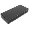 Splitter SPDIF 1x8 1 intrare 8 ieșiri Suport LPCM2.0 DTS AC3 Splitter sunet digital SPDIF 100‑240V Mufă SUA
