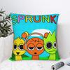 True Rainbows Kingdoms Cartoon Square Pillow Case  Cushion Cover Novelty Polyester Decor Pillowcase for Bed xcm