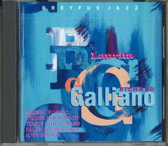 

CD RICHARD GALLIANO - Laurita VACR2006PROMO DISQUES DREYFUS Japan Jazz Used