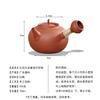 Bollitore con infusore da tè in argilla Set teiera in ceramica per bollire Teiera Zen fatta a mano Scalda teiera Teaware portatile in ceramica