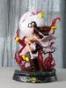 Demon Slayer Nezuko Blood Burst Figure Gk Anime Statue Cherry Blossom Moon Decor Desk Ornament Collectible Gift Figurine Model