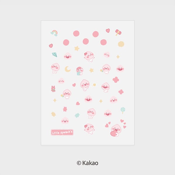 Little Kakao Friends Apeach Nail Deco Sticker