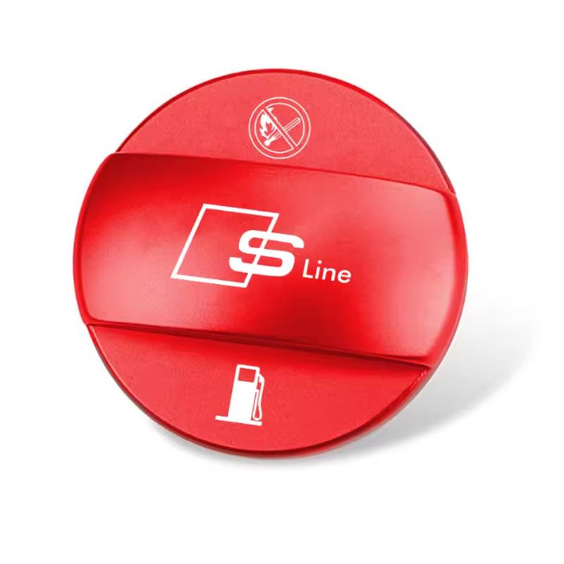For W3 Sline Q2 Q3 Q5 Q7 Q8 A3 A4 B8 B7 A6 C7 A5 A7 A8 B9 B6 C6 Car Oil Tank Protect Cover Refuel Fuel Tank Cap Accessories RW8s33