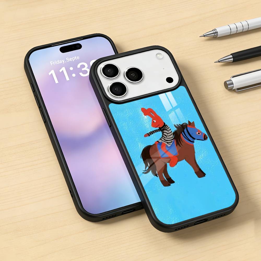 Cute B-Bodoque 31 Minutos Bunny Phone Case For iPhone17,16,15,14,13,12,Pro,Max,Magnetic For Magsafe Wireless Charging