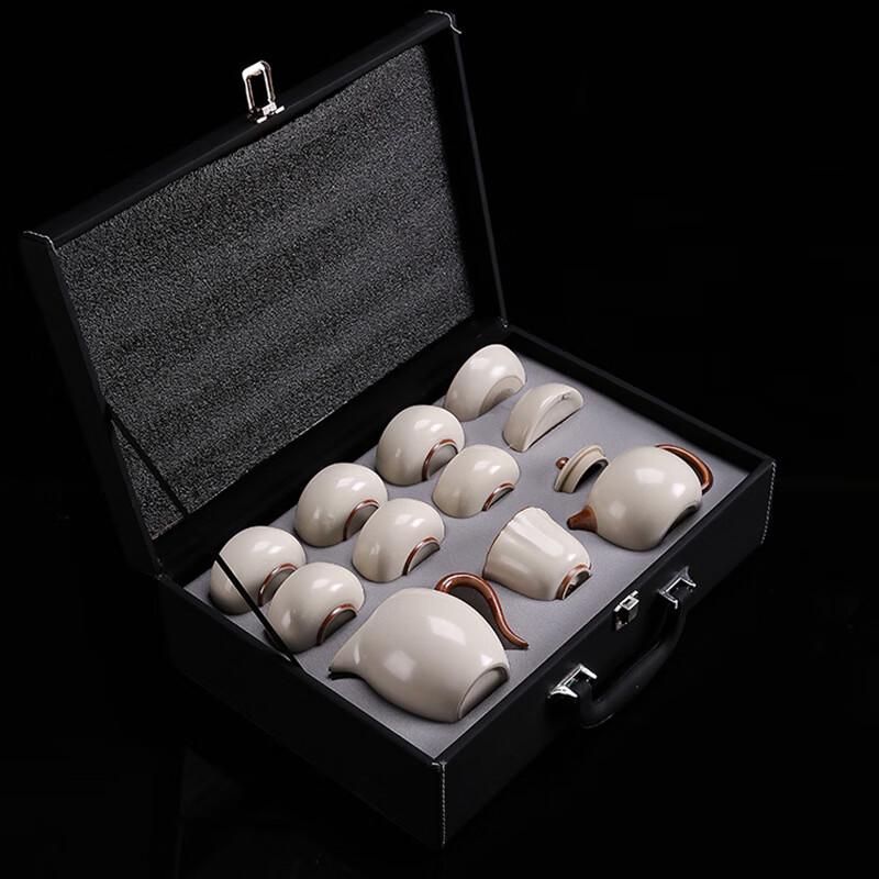 OIMG Ru Kiln Ceramic Gongfu Tea Set