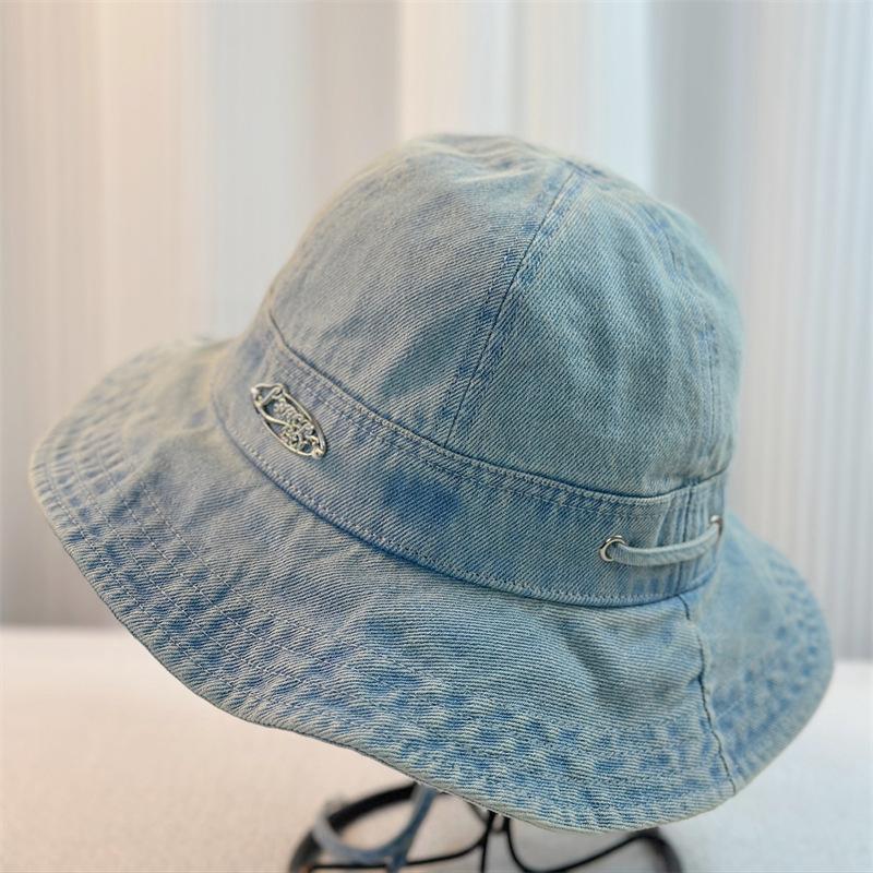 Korean-Style Wide-Brimmed Bucket Hat for Men and Women, Lightweight for Spring and Summer, Ins-Inspired, Sun-Shielding, Face-Covering Sun Hat