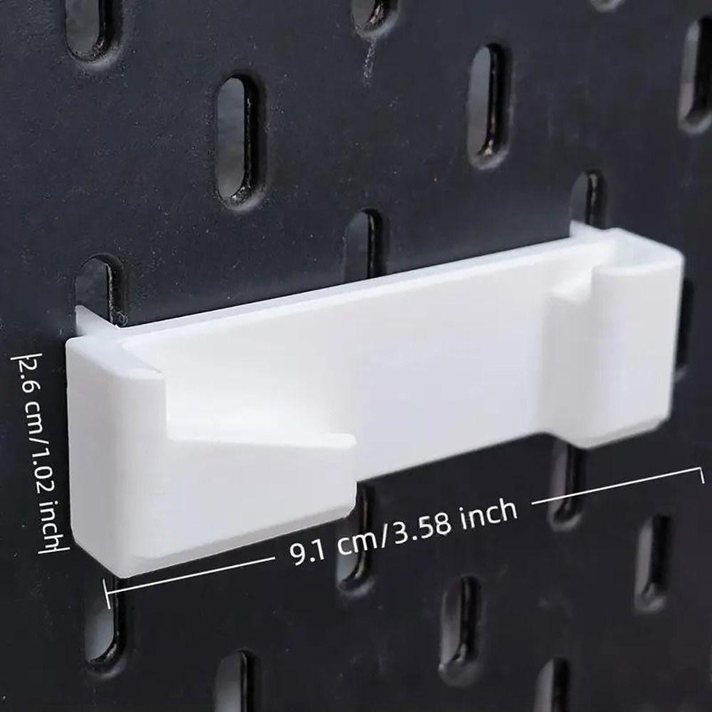 1Pcs Wall Mount Vernier Caliper Holder Caddy Tape Measure No Assembly Pegborad Hook Plastic Tool Organizer Rack Garage Workshop