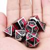 DND Metal Dice Set D&D Metal DND Dice for Dungeons and Dragons RPG Games-Vampire