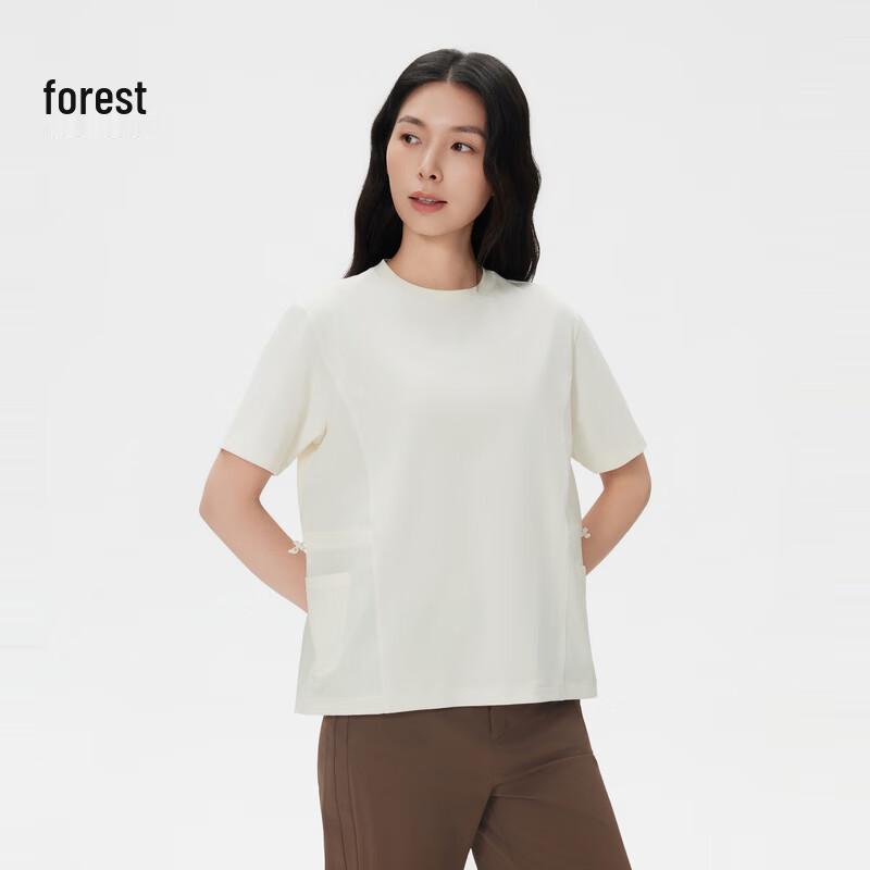 KOLON SPORT Women s Hybrid Patchwork Crew Neck T-Shirt XL
