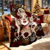 Custom Name Personalized Marilyn Monroe Print Blanket, Home Decor, Bedroom, Sofa, Camping, Couch, Gifts for Birthday Christmas