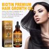 EELHOE Biotin Hair Care Essential Oil Deeply Moisturizes Hair with Scalp Massage Care, Supple and Shiny Daily Hair Care Products 30ml