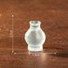 Dollhouse 1PC Resin Ice Transparent Antique Bottle Porcelain Ornaments Dolls House Micro Landscape Decoration DIY Accessories