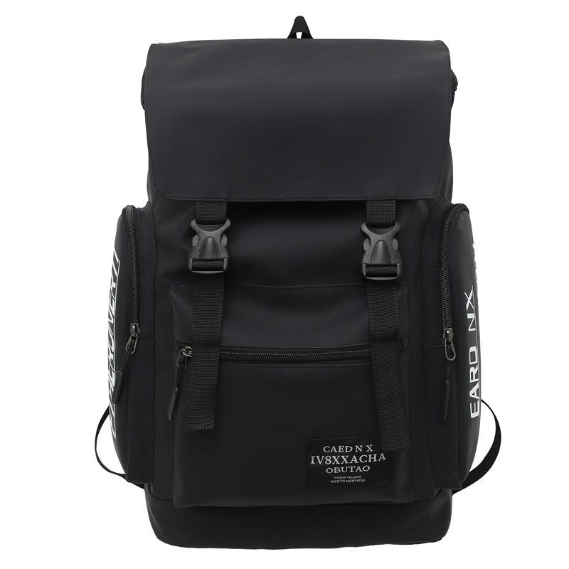 Schoolbag Backpack Men's Trendy Cool Versatile Large Capacity Personalized Travel Backpack Female Junior High School Student High School Student