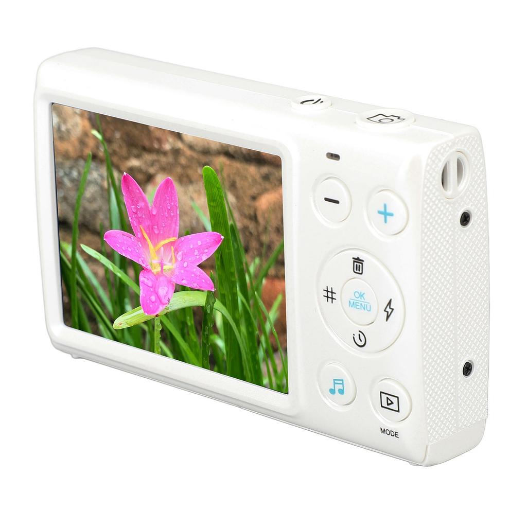 Digital Camera 4K 64MP MP3 Player 18X Zoom Auto Focus 2.8inch Screen Compact Digital Camera for